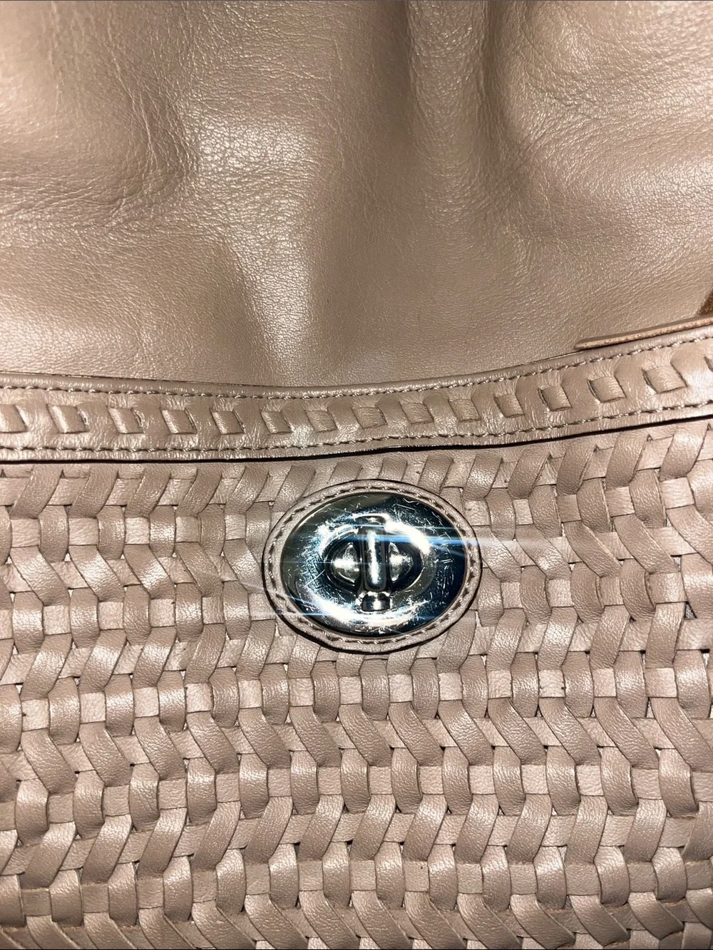 Coach soft taupe